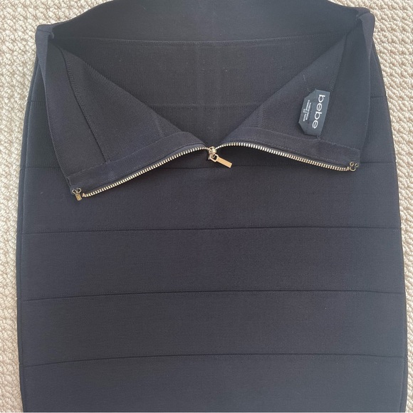 Bebe Black Bandage Skirt Size S - Picture 8 of 12